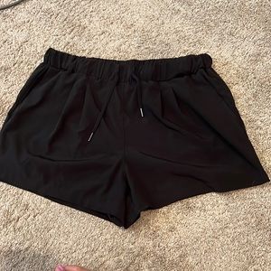 Halara High Waisted Drawsting Side Pocket Shorts